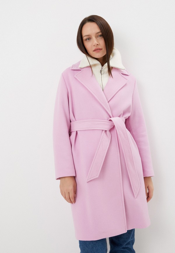 Пальто Tommy Hilfiger розового цвета