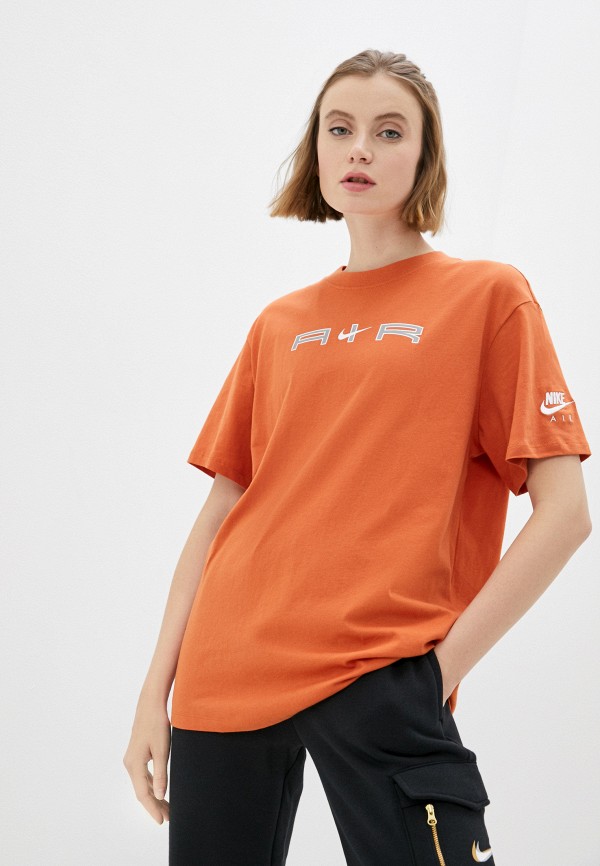 

Футболка Nike, Оранжевый, W NSW AIR SS TOP BF