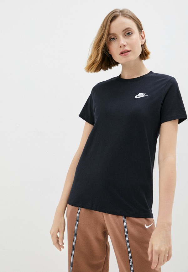 

Футболка Nike, Черный, W NSW CLUB TEE