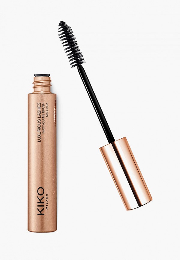 

Тушь для ресниц Kiko Milano, Черный, LUXURIOUS LASHES MAXI VOLUME BRUSH MASCARA 12 мл