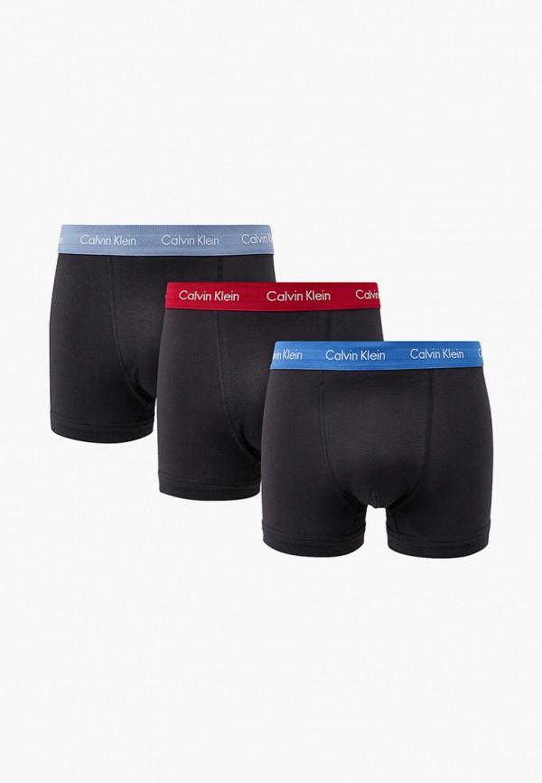 

Трусы 3 шт. Calvin Klein Underwear, Черный, TRUNK