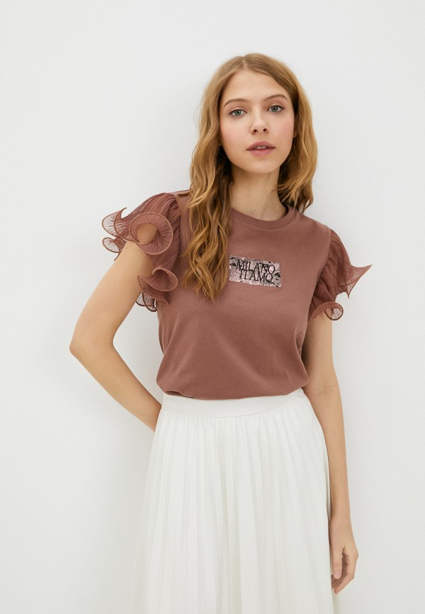 

Футболка River Island, Розовый, River Island RTLAAY677001