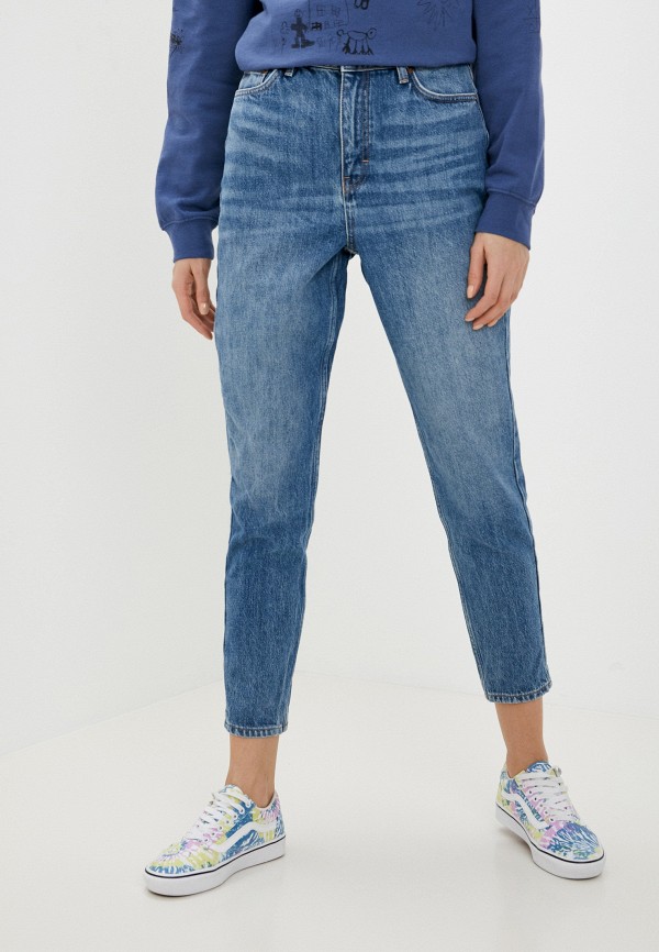 

Джинсы Topshop, Голубой, Mom jean
