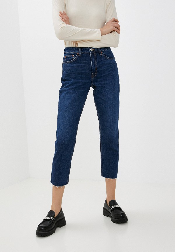 

Джинсы Topshop, Синий, Straight jeans