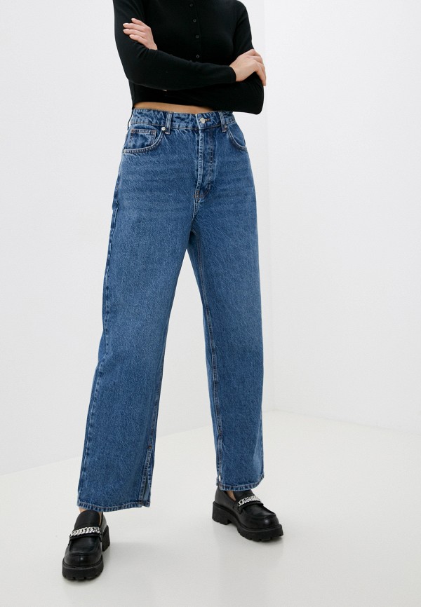 

Джинсы Topshop, Голубой, Oversized mom jeans
