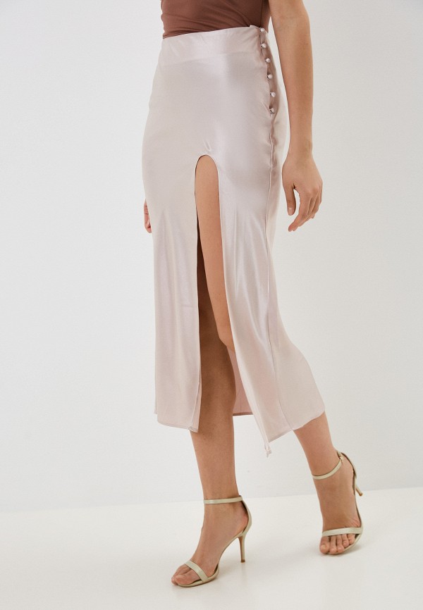 

Юбка Topshop, Бежевый, Topshop RTLAAY712901