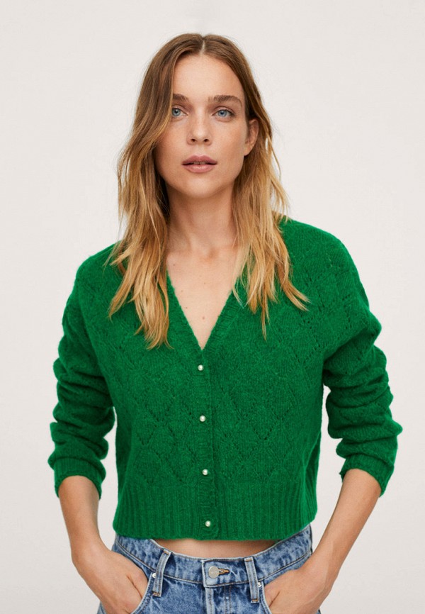 

Кардиган Mango, Зеленый, Mango RTLAAY725101