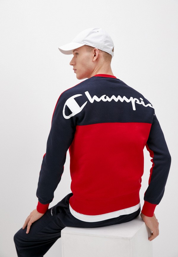 

Свитшот Champion, Красный, LEGACY COLOR BLOCK Crewneck Sweatshirt