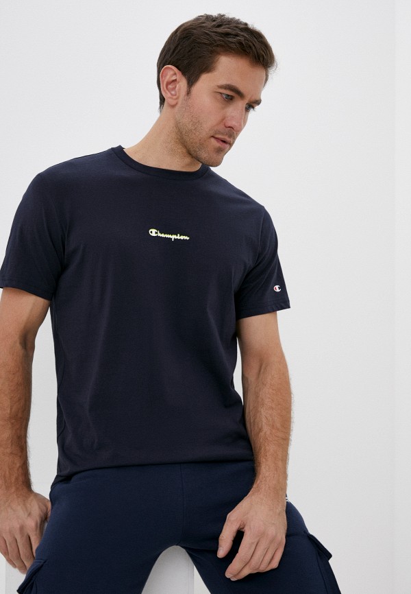 

Футболка Champion, Синий, LEGACY GRAPHIC SHOP BASKET Crewneck T-Shirt