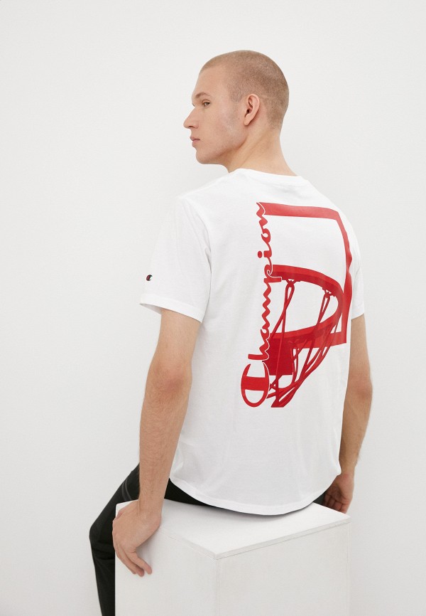 

Футболка Champion, Белый, LEGACY GRAPHIC SHOP BASKET Crewneck T-Shirt
