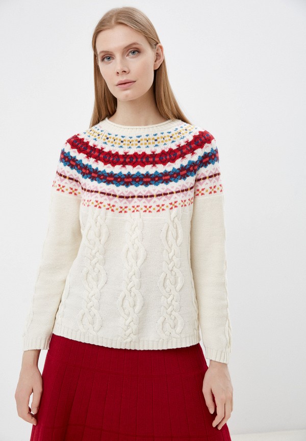 

Джемпер United Colors of Benetton, Бежевый, United Colors of Benetton RTLAAY798601