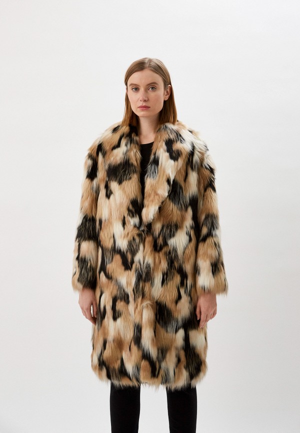 

Шуба Alice + Olivia, Бежевый