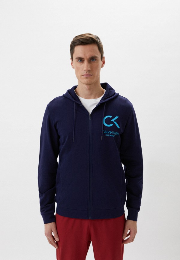 

Толстовка Calvin Klein Performance, Синий, FZ HOODIE