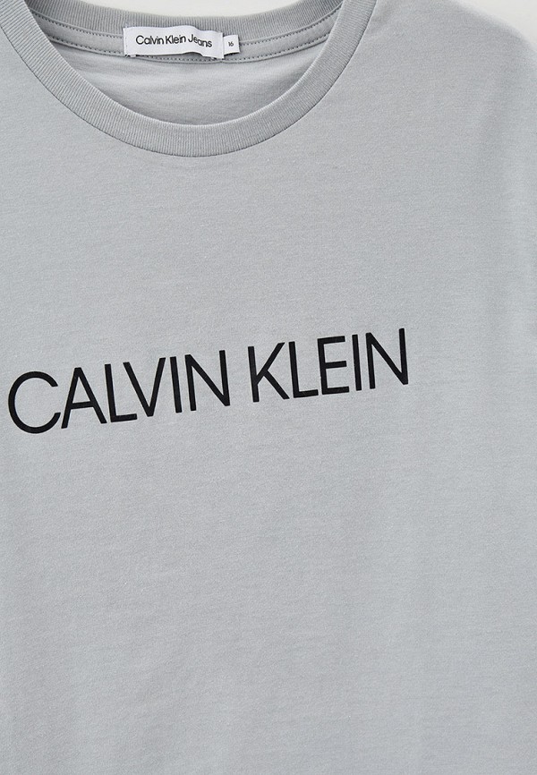 Футболка для мальчика Calvin Klein Jeans IB0IB00347 Фото 3