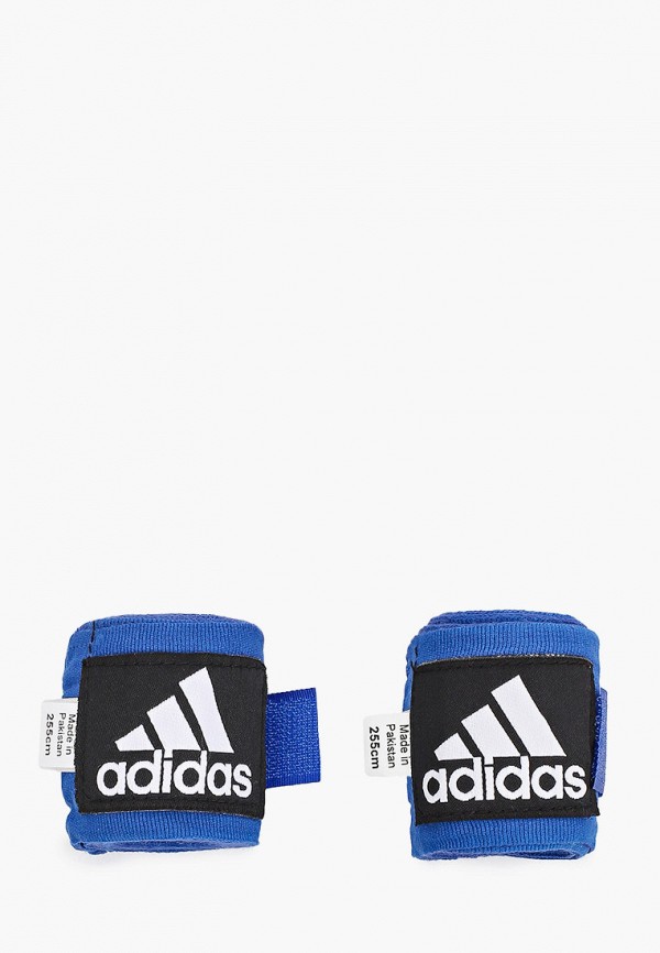 

Бинты боксерские 2 шт. adidas Combat, Синий, Boxing Crepe Bandage New Aiba Rules