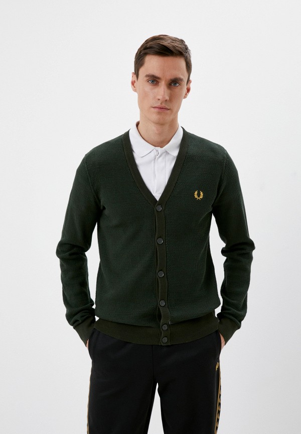 

Кардиган Fred Perry, Зеленый