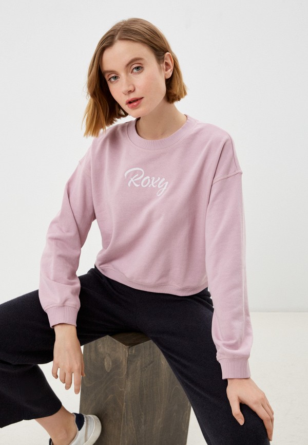 

Свитшот Roxy, Розовый, BREAK AWAY CREW J OTLR MGN0