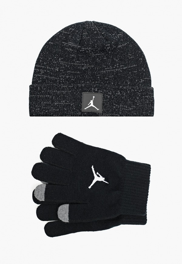 

Шапка и перчатки Jordan, Черный