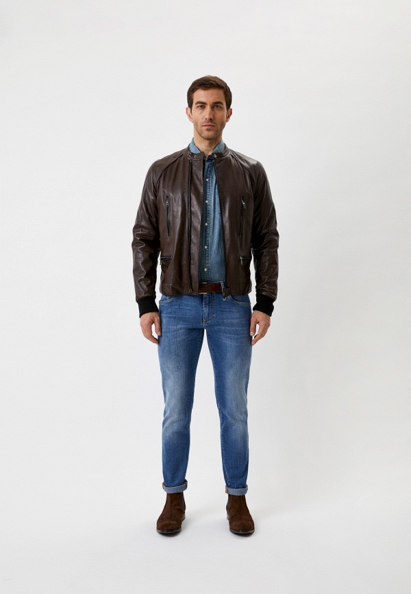 фото Куртка кожаная dolce&gabbana