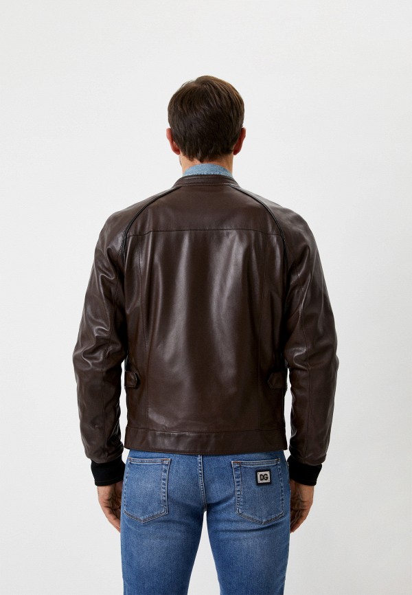 фото Куртка кожаная dolce&gabbana