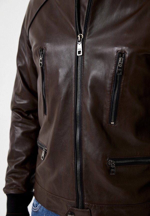 фото Куртка кожаная dolce&gabbana