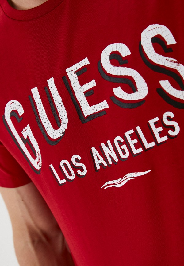

Футболка Guess Jeans, Красный, Guess Jeans RTLAAZ073801