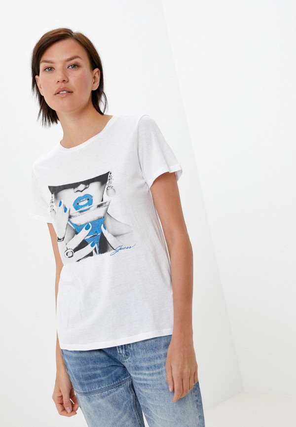 

Футболка Guess Jeans, Белый