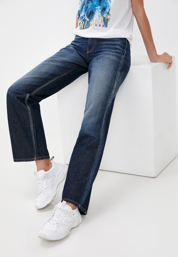 

Джинсы Guess Jeans, Синий, 80S STRAIGHT