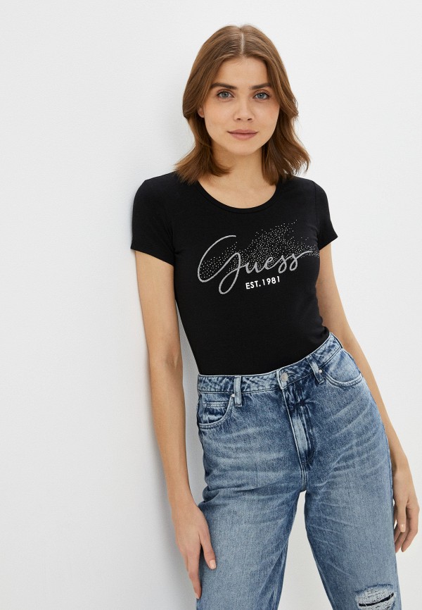 

Футболка Guess Jeans, Черный