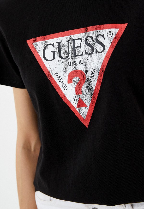 

Футболка Guess Jeans, Черный, Guess Jeans RTLAAZ085401