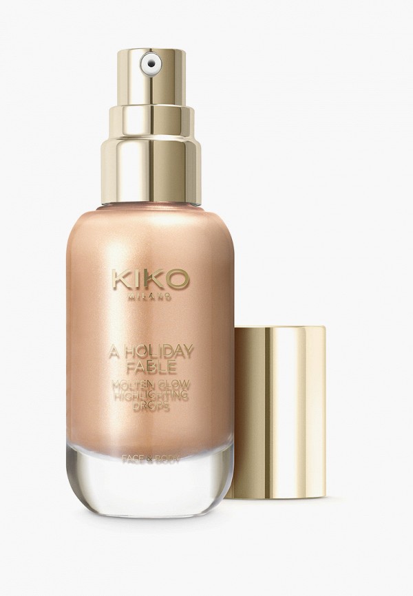 

Хайлайтер Kiko Milano, Бежевый, A holiday fable molten glow highlighting drops - 01