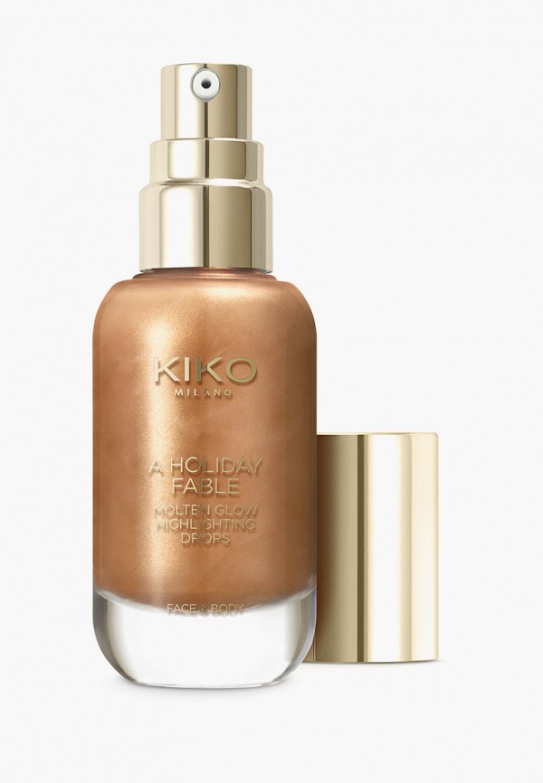

Хайлайтер Kiko Milano, Бежевый, A holiday fable molten glow highlighting drops - 02