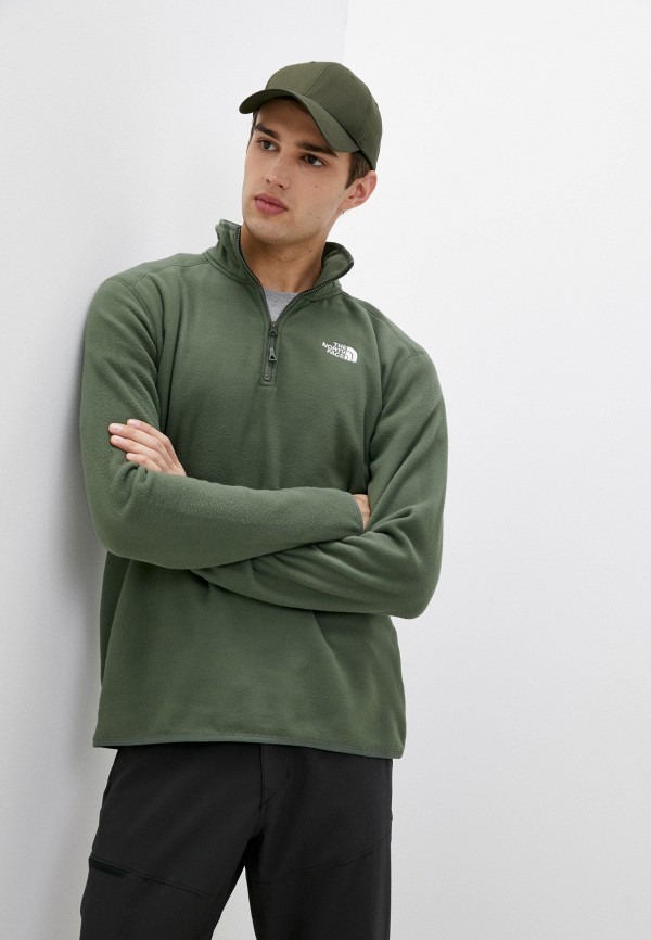 

Олимпийка The North Face, Хаки, M 100 GLACIER 1/4 ZP