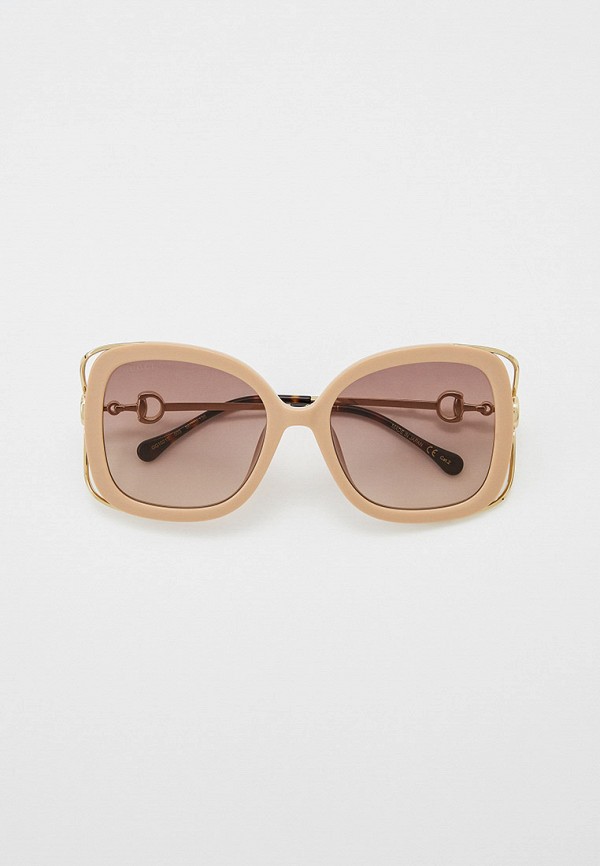 

Очки солнцезащитные Gucci, Бежевый, GG1021S 003
