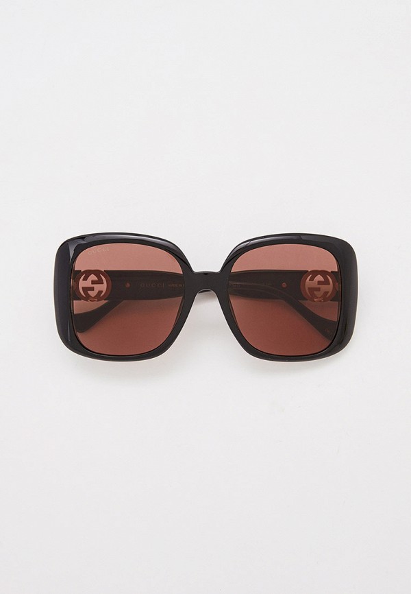 

Очки солнцезащитные и цепочка Gucci, Черный, GG1029SA 005