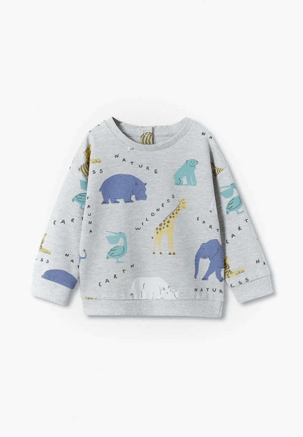 

Свитшот Mango Kids, Серый, WONDER