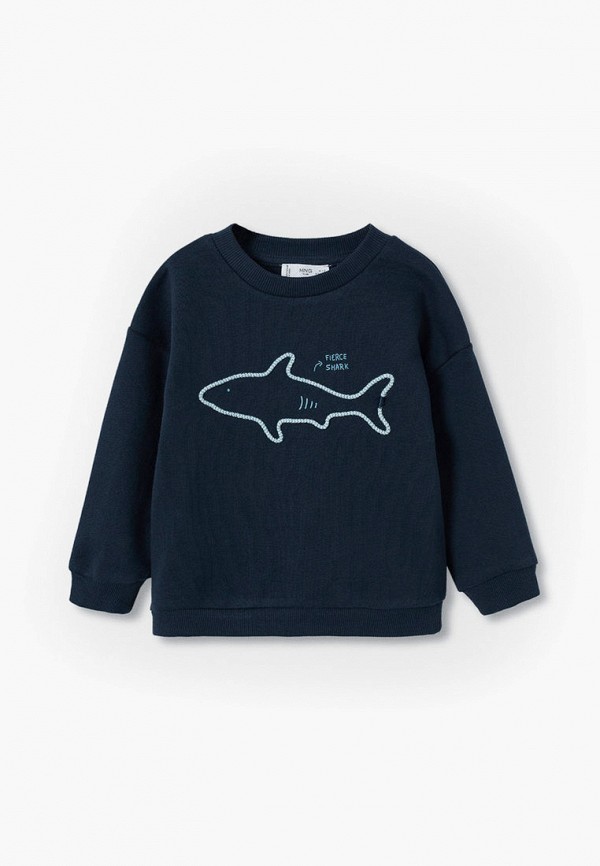 

Свитшот Mango Kids, Синий, CORD