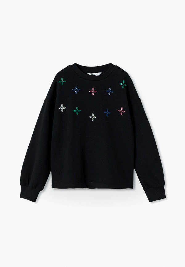

Свитшот Mango Kids, Черный, JEWEL