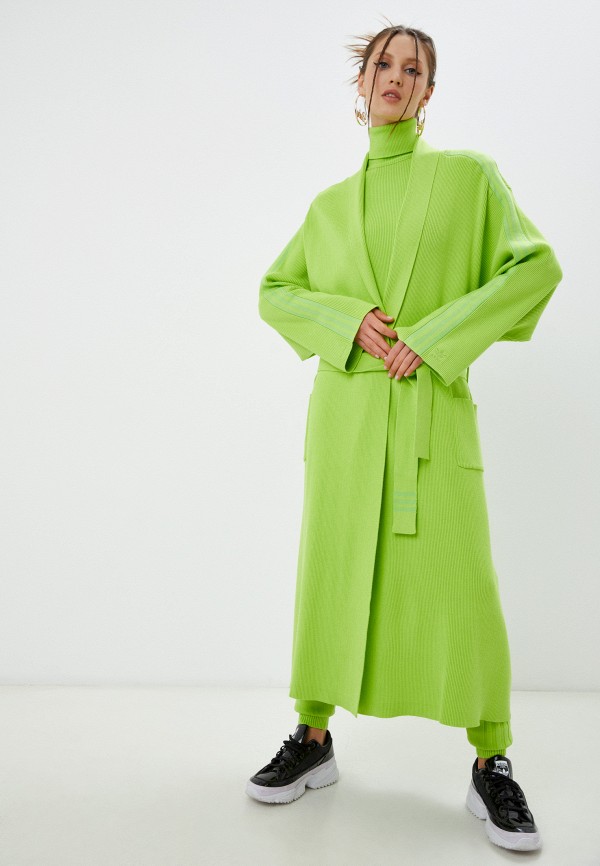 

Кардиган adidas Originals, Зеленый, adidas X IVY PARK, Knit Rib Robe