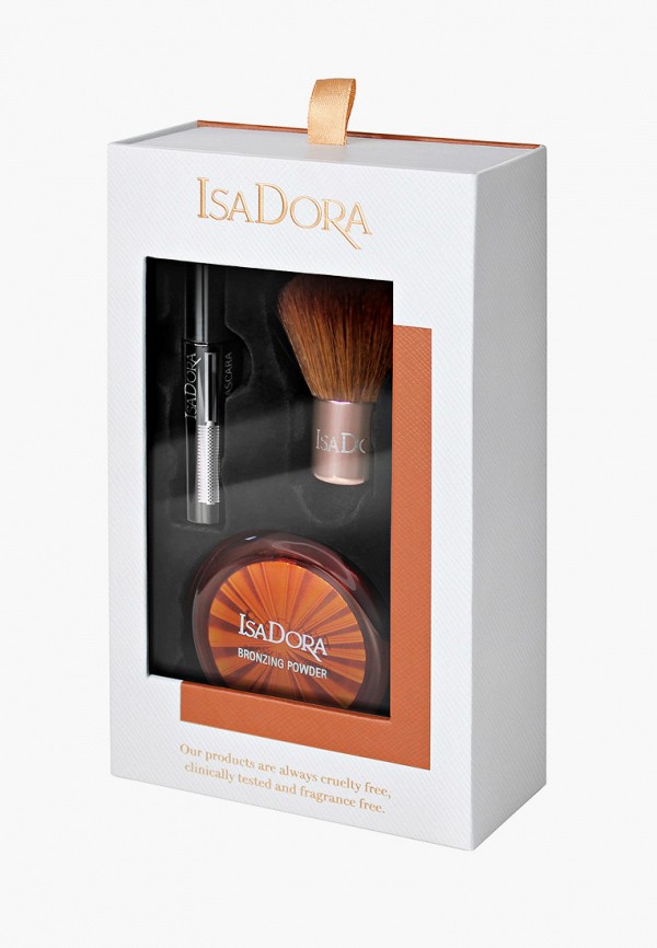 

Набор косметики Isadora, Коричневый, Bronzing Travel Kit
