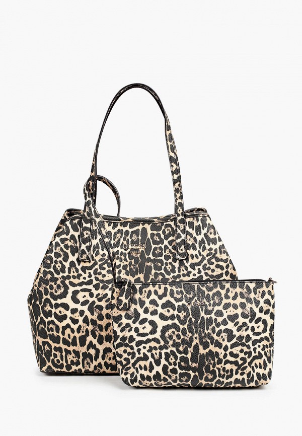 

Сумка и косметичка Guess, Бежевый