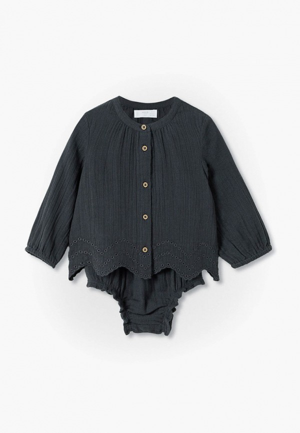 

Блуза Mango Kids, Серый, Mango Kids RTLAAZ216001