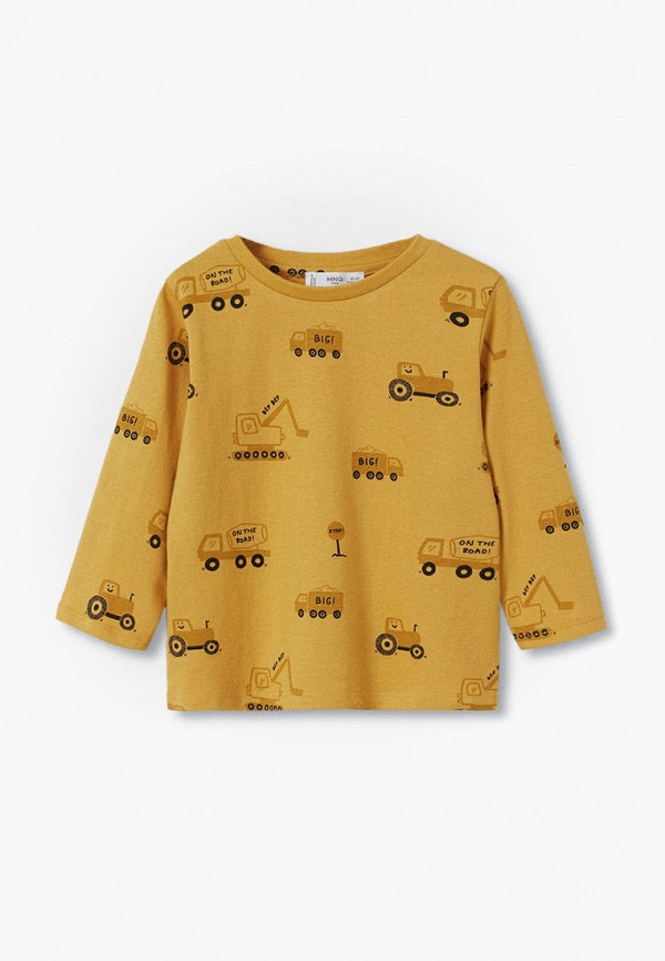 

Лонгслив Mango Kids, Оранжевый, TRACTOR