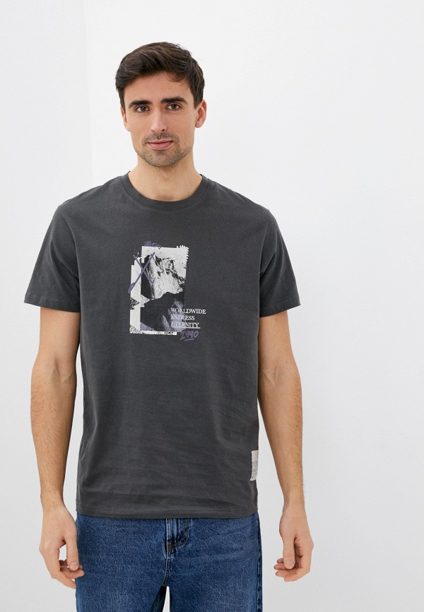 

Футболка Jack & Jones, Серый, Jack & Jones RTLAAZ236801