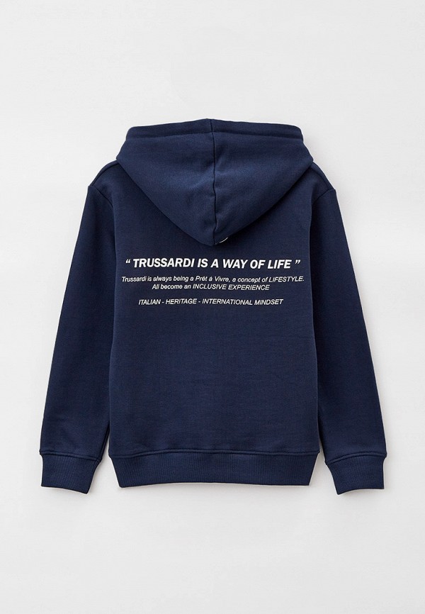 

Толстовка Trussardi Junior, Синий, Trussardi Junior RTLAAZ304201