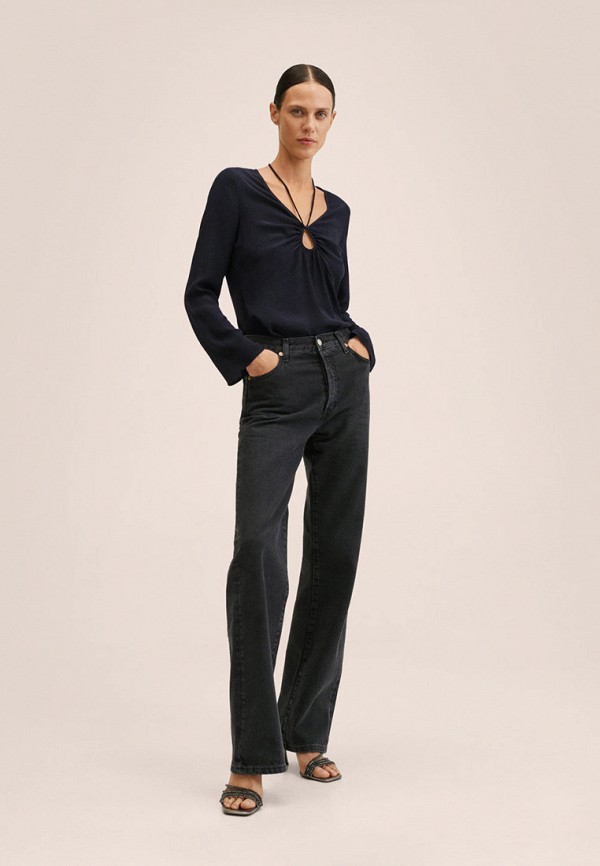 

Блуза Mango, Черный, Mango RTLAAZ324501