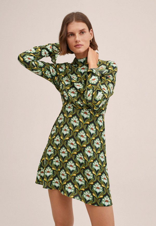 

Платье Mango, Зеленый, Mango RTLAAZ326301