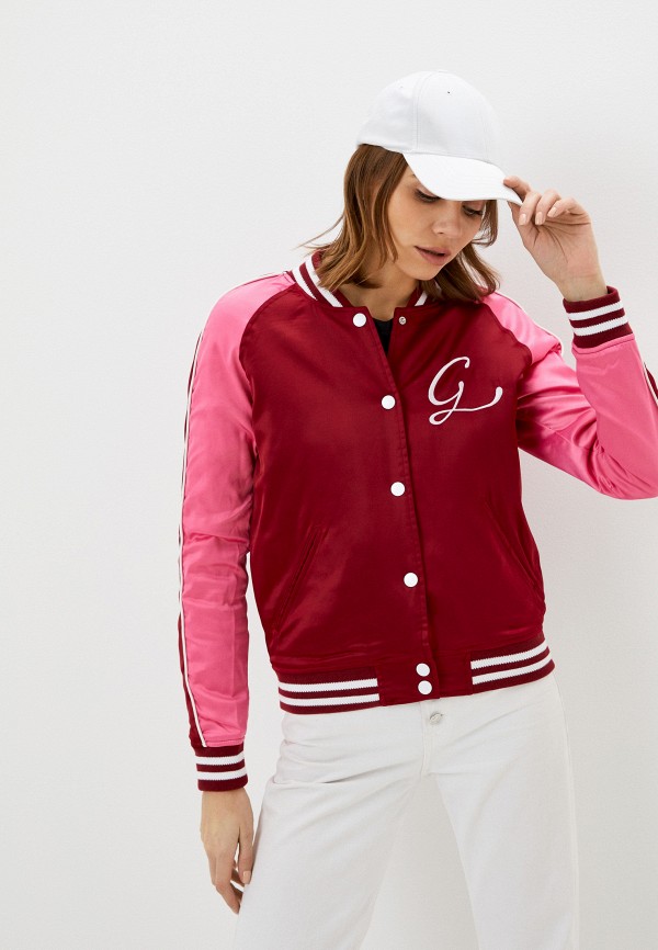 Куртка утепленная Guess Jeans бордовый W1YL83WD1R2 RTLAAZ332001