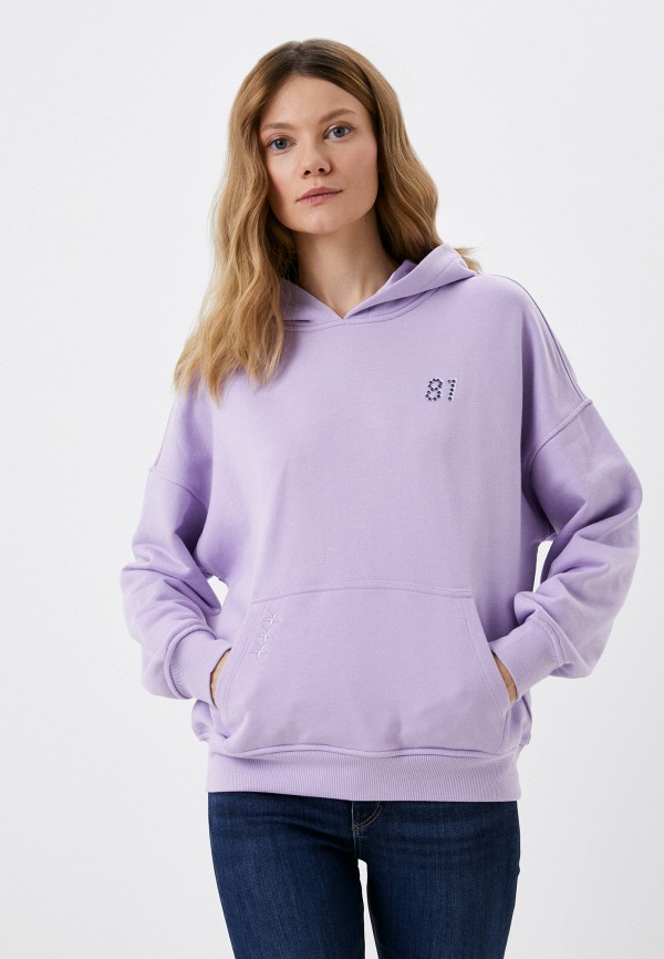 

Худи Guess Jeans, Фиолетовый