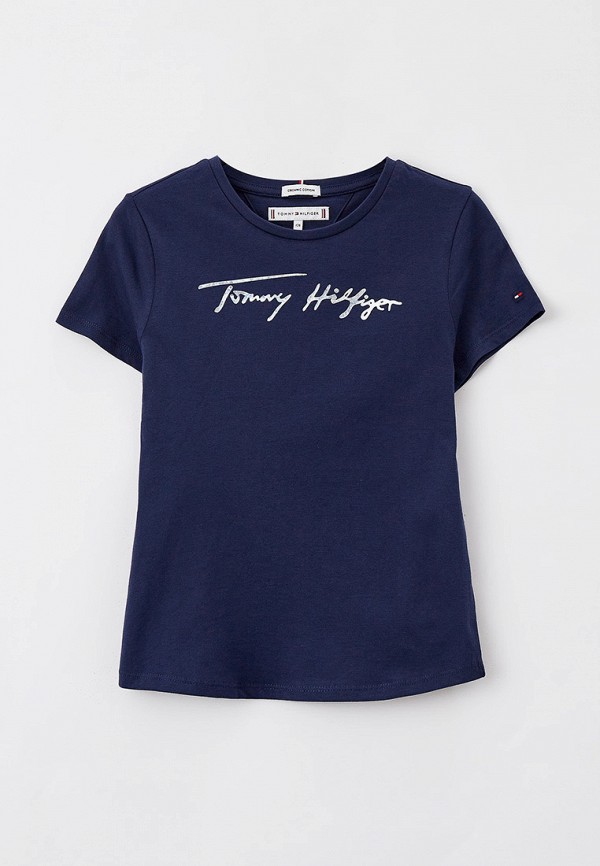 Футболка Tommy Hilfiger синий KG0KG06301 RTLAAZ348201